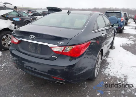 2013 Hyundai Sonata Limited 2.0T z USA, uszkodzony, nr VIN 5NPEC4AB1DH614083